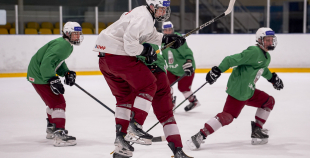 Latvijas U-18 izlases treniņš (08.12)