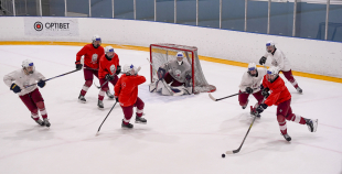 Latvijas U-18 izlases treniņš (08.12)