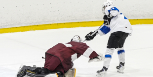 Pārbaudes spēle; LAT U17 - Rīgas HS