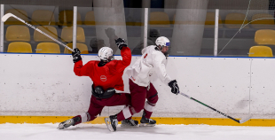 Latvijas U-18 izlases treniņš (08.12)