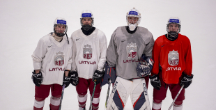 Latvijas U-18 izlases treniņš (08.12)