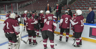 Veterānu 50, 50+ apbalvošana, LAT veterānu - LTU veterānu spēle, 9.04.2026.