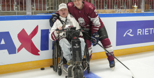 Veterānu 50, 50+ apbalvošana, LAT veterānu - LTU veterānu spēle, 9.04.2026.