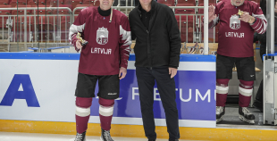 Veterānu 50, 50+ apbalvošana, LAT veterānu - LTU veterānu spēle, 9.04.2026.