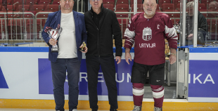 Veterānu 50, 50+ apbalvošana, LAT veterānu - LTU veterānu spēle, 9.04.2026.