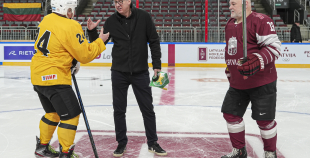 Veterānu 50, 50+ apbalvošana, LAT veterānu - LTU veterānu spēle, 9.04.2026.