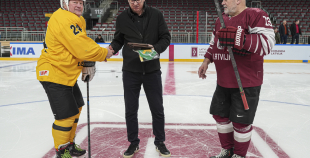 Veterānu 50, 50+ apbalvošana, LAT veterānu - LTU veterānu spēle, 9.04.2026.