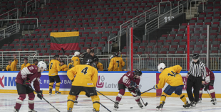 Veterānu 50, 50+ apbalvošana, LAT veterānu - LTU veterānu spēle, 9.04.2026.