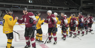 Veterānu 50, 50+ apbalvošana, LAT veterānu - LTU veterānu spēle, 9.04.2026.