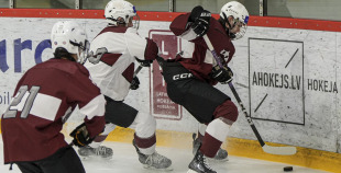 LAT U16 pārbaudes spēle, LAT U16 A - LAT U16 B, 12.12.2025.