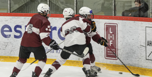 LAT U16 pārbaudes spēle, LAT U16 A - LAT U16 B, 12.12.2025.