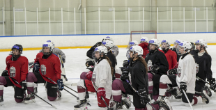 LAT U18 meiteņu hokeja izlases treniņš, 27.12.2025.