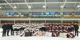 LAT U16 pārbaudes spēle, LAT U16 A - LAT U16 B, 12.12.2025.