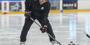 LAT hokeja izlases pēdējais treniņš, pirms došanās uz OS, 4.02.2026.