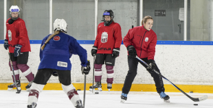 LAT U18 meiteņu hokeja izlases treniņš, 27.12.2025.