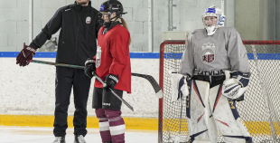 LAT U18 meiteņu hokeja izlases treniņš, 27.12.2025.