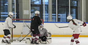 LAT U18 meiteņu hokeja izlases treniņš, 27.12.2025.