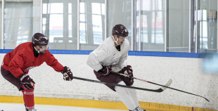 LAT hokeja izlases pēdējais treniņš, pirms došanās uz OS, 4.02.2026.