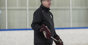 LAT hokeja izlases pēdējais treniņš, pirms došanās uz OS, 4.02.2026.