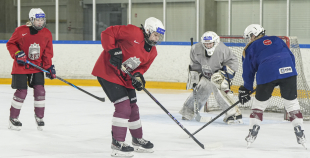 LAT U18 meiteņu hokeja izlases treniņš, 27.12.2025.