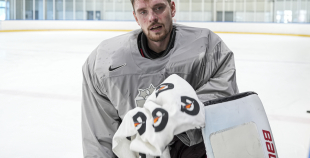 LAT hokeja izlases pēdējais treniņš, pirms došanās uz OS, 4.02.2026.