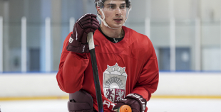 LAT hokeja izlases pēdējais treniņš, pirms došanās uz OS, 4.02.2026.