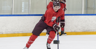 LAT hokeja izlases pēdējais treniņš, pirms došanās uz OS, 4.02.2026.