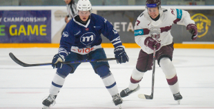 LHF Prezidenta kauss: Latvija "baltā" - "MOGO/RSU" 7:3
