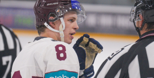 LHF Prezidenta kauss: Latvija "baltā" - "MOGO/RSU" 7:3