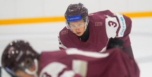 LHF Prezidenta kauss: Latvija "bordo" U20 - "MOGO/RSU" 0:1