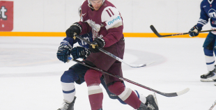 LHF Prezidenta kauss: Latvija "bordo" U20 - "MOGO/RSU" 0:1