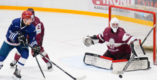 LHF Prezidenta kauss: Latvija "bordo" U20 - "MOGO/RSU" 0:1