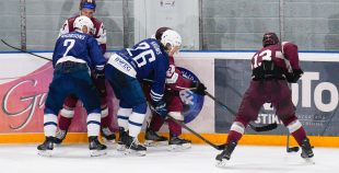 LHF Prezidenta kauss: Latvija "bordo" U20 - "MOGO/RSU" 0:1