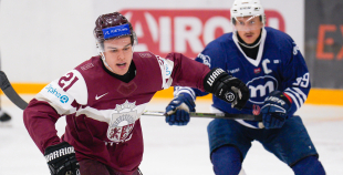 LHF Prezidenta kauss: Latvija "bordo" U20 - "MOGO/RSU" 0:1