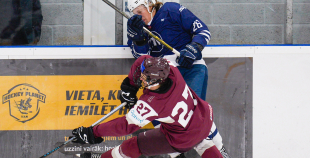 LHF Prezidenta kauss: Latvija "bordo" U20 - "MOGO/RSU" 0:1