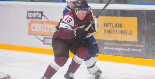 LHF Prezidenta kauss: Latvija "bordo" U20 - "MOGO/RSU" 0:1