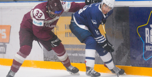 LHF Prezidenta kauss: Latvija "bordo" U20 - "MOGO/RSU" 0:1