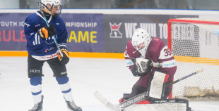 LHF Prezidenta kauss: Latvija "bordo" U20 - "MOGO/RSU" 0:1