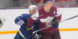 LHF Prezidenta kauss: Latvija "bordo" U20 - "MOGO/RSU" 0:1