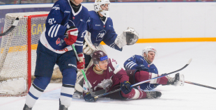LHF Prezidenta kauss: Latvija "bordo" U20 - "MOGO/RSU" 0:1