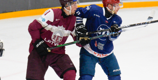 LHF Prezidenta kauss: Latvija "bordo" U20 - "MOGO/RSU" 0:1