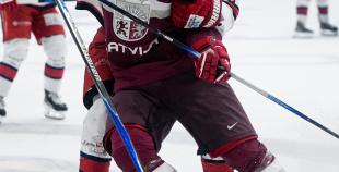LHF Prezidenta kauss: Latvija "bordo" - "TuTo" 0:3