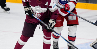 LHF Prezidenta kauss: Latvija "bordo" - "TuTo" 0:3