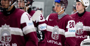 LHF Prezidenta kauss: Latvija "bordo" - "TuTo" 0:3
