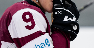 LHF Prezidenta kauss: Latvija "bordo" - "TuTo" 0:3