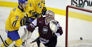 Foto 2012 IIHF PČ U20 Latvijas U20 izlase