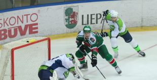 Virslīga: HK Liepāja - HK Mogo 4:5 