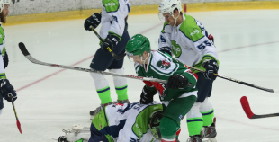 Virslīga: HK Liepāja - HK Mogo 4:5 