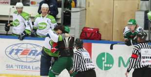 Virslīga: HK Liepāja - HK Mogo 4:5 