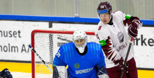 Latvijas U-20 izlase uzvar Kazahstānu un ieņem otro vietu